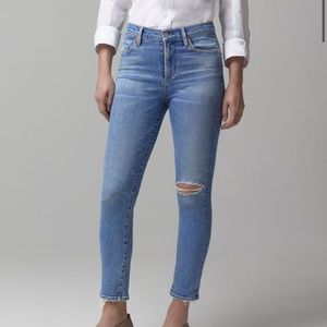 Citizens of Humanity High Rise Sculpt Rocket Crop